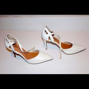 Beautiful white heels